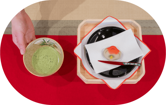 一服をいただく