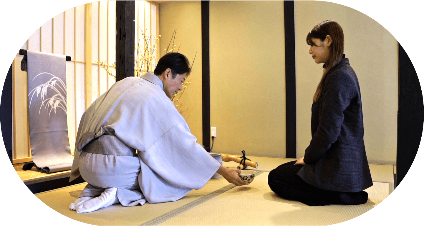 お抹茶のおもてなし