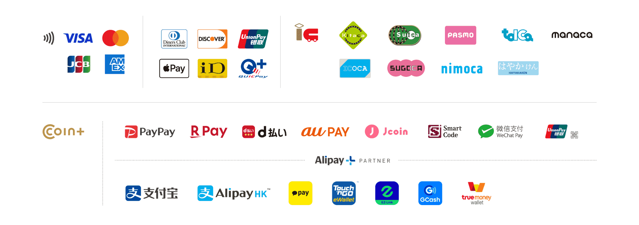 ◎クレジットカード・QRコード決済ご利用可